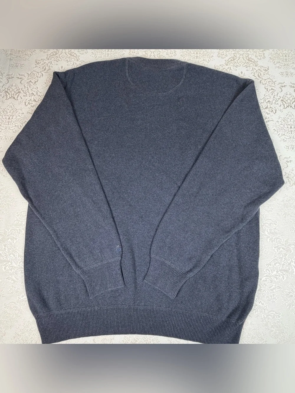 Greg Norman Collection Men's Dark Charcoal Crewneck Sweater